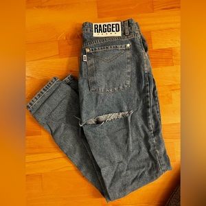 Ragged Priest Butt Cut straight leg jeans